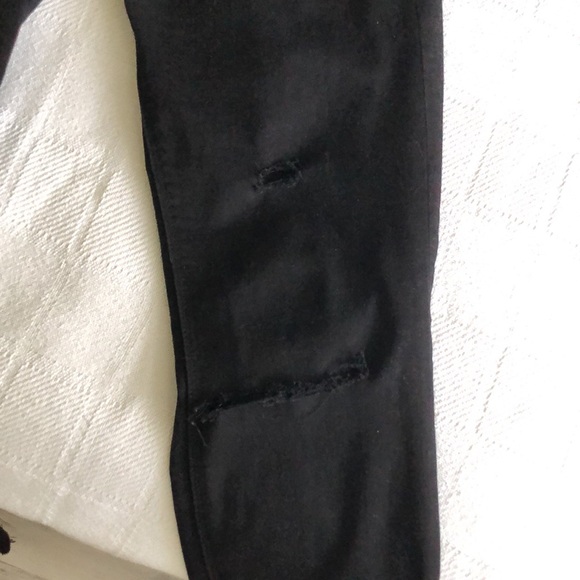 Lucky Brand Distressed Black Jeans - Picture 3 of 4